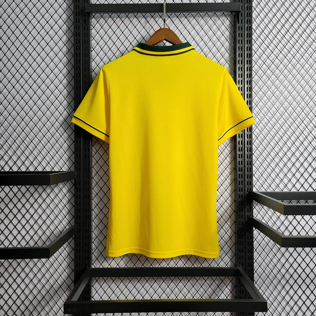 1994 Retro Brazil Soccer Jersey Home