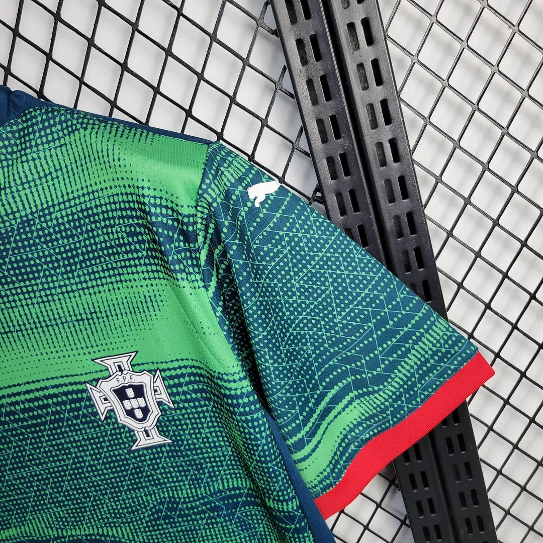 2025 Portugal Training Wear Football Shirt Green