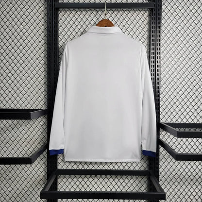 2016/2017 Retro Long Sleeve Real Madrid Home Football Shirt 1:1 Thai Quality