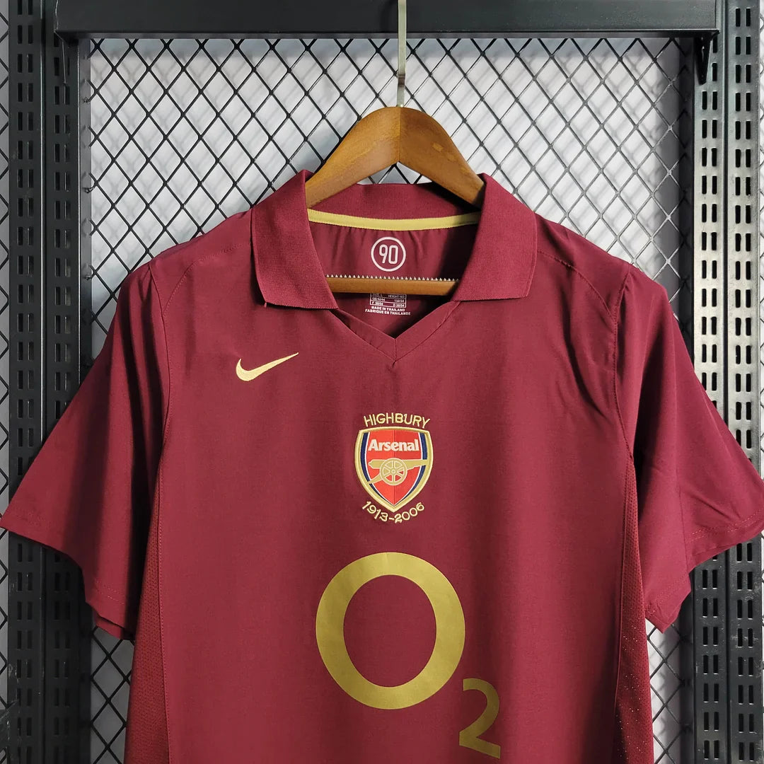 2005/2006 Retro Arsenal Home Football Shirt 1:1 Thai Quality
