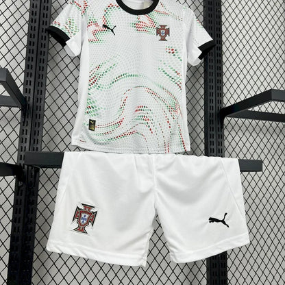 2025 Portugal Away Football Shirt Kids Size 1:1
