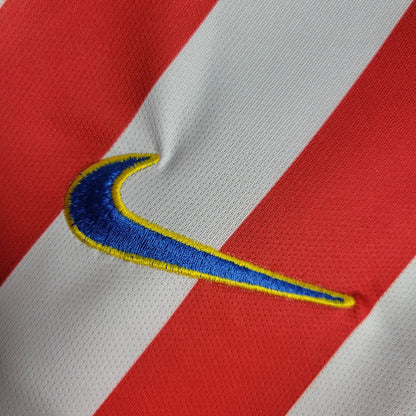 2004/2005 Retro Atletico Madrid Home Soccer Jersey 1:1 Thai Quality