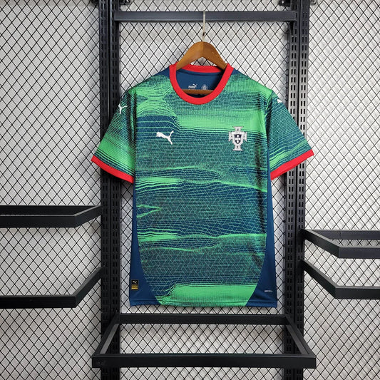 2025 Portugal Training Wear Football Shirt Green