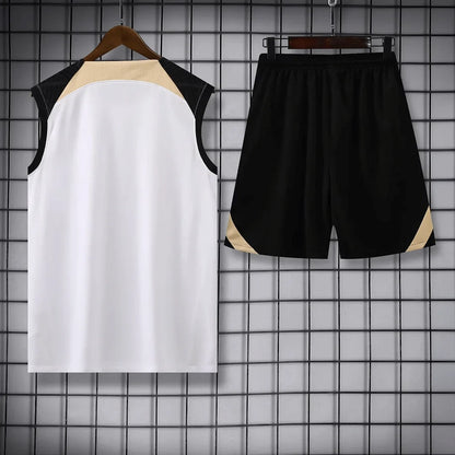 2023/2024 Chelsea pre-match training White Jersey+Shorts 1:1 Thai Quality