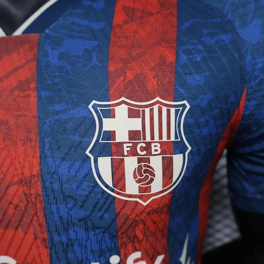 Barcelona 2024/2025 Player Version Jersey (Runs Small – Order One Size Larger)